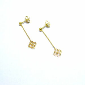 boucles d oreilles en or jaune carats