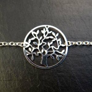 bracelet arbre de vie argent