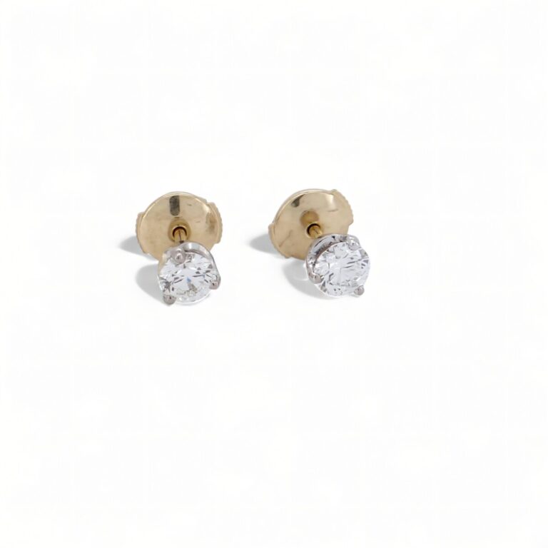 Boucles d oreilles diamants 18 carats occasion