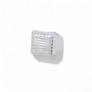 chevaliere homme en or blanc 18 carats massif d occasion en vente a nantes